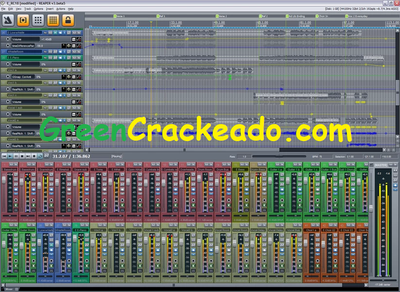 REAPER Crackeado + License Key Grátis Português PT-BR