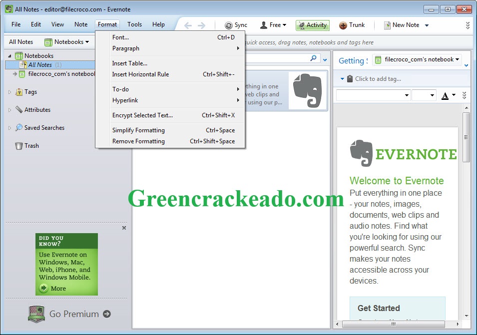 Evernote Crackeado + Código De Ativação Download