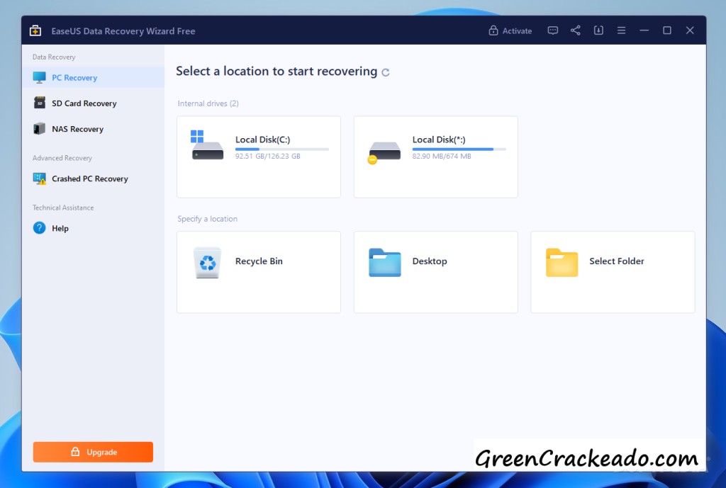 EaseUS Data Recovery Wizard Crackeado