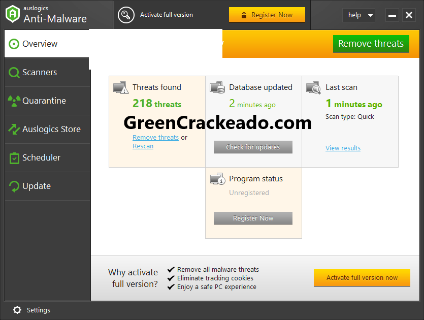 Auslogics Anti-Malware Crackeado