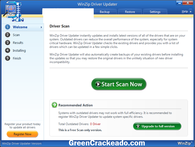 WinZip Driver Updater Crackeado