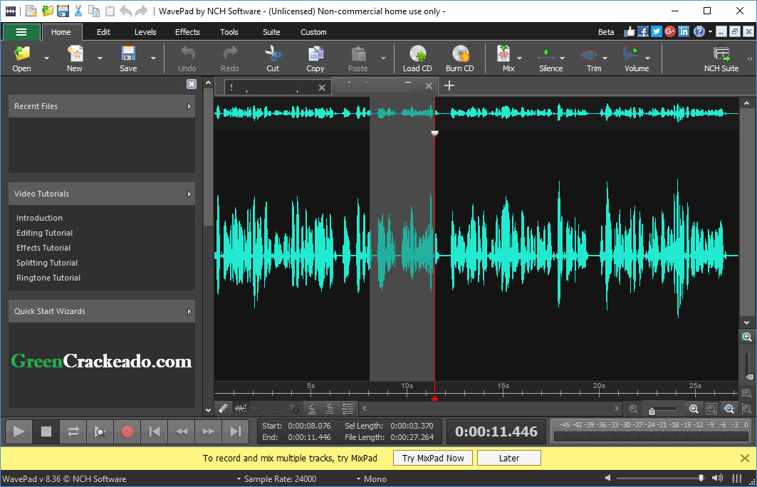 WavePad Audio Crackeado
