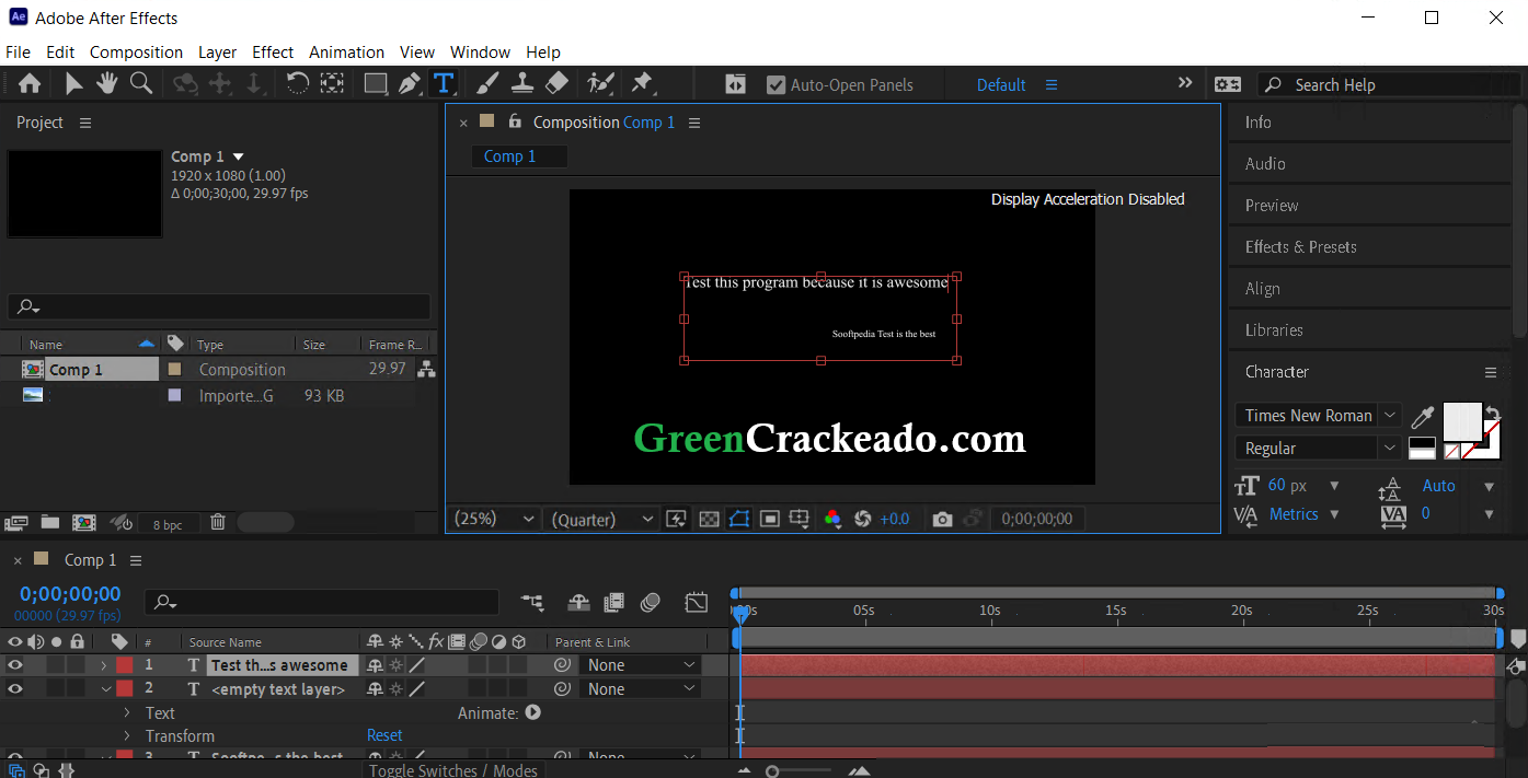 Adobe After Effects CC Crackeado