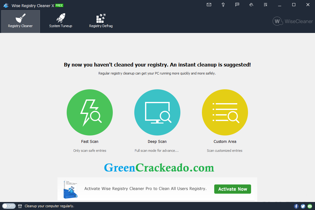 Wise Registry Cleaner Crackeado