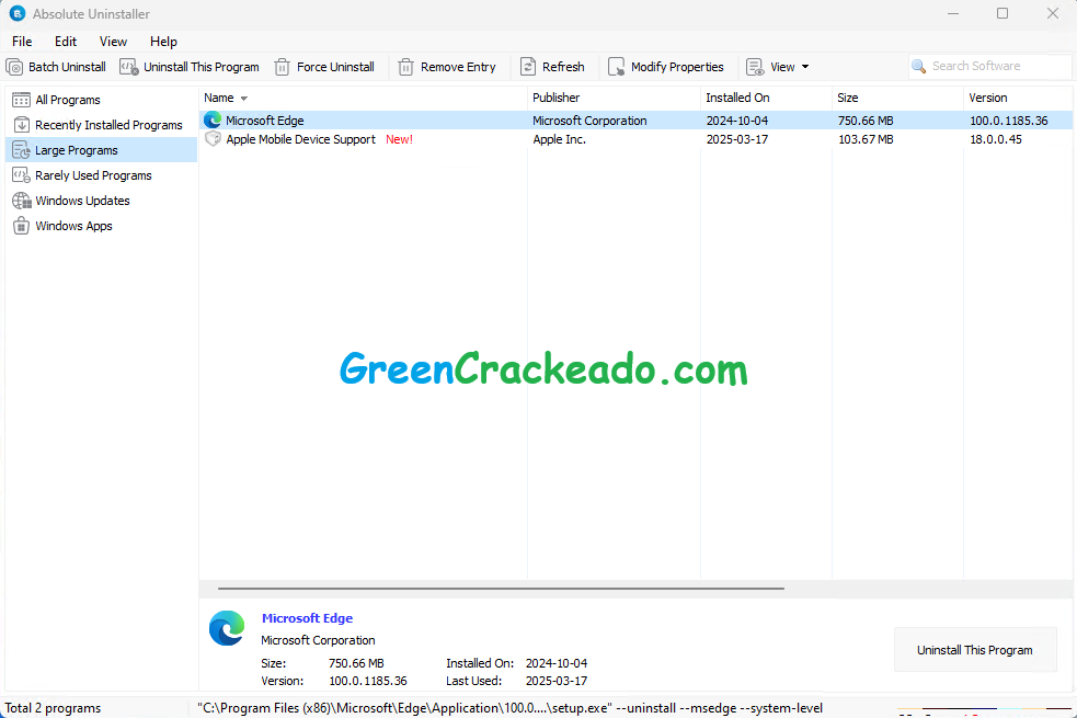 Absolute Uninstaller Crackeado