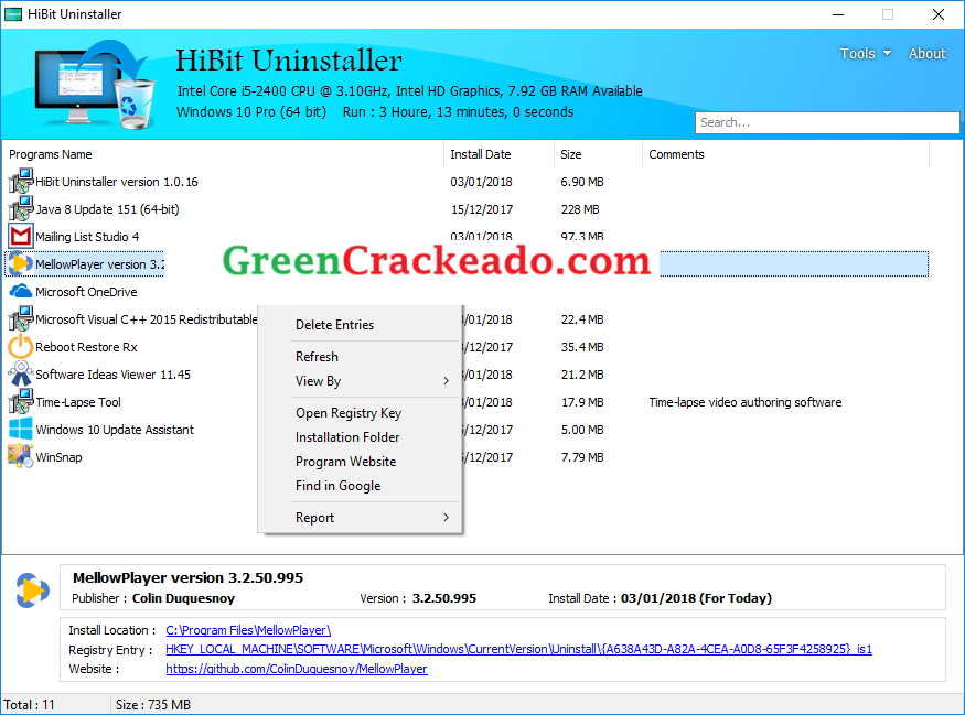 HiBit Uninstaller Crackeado